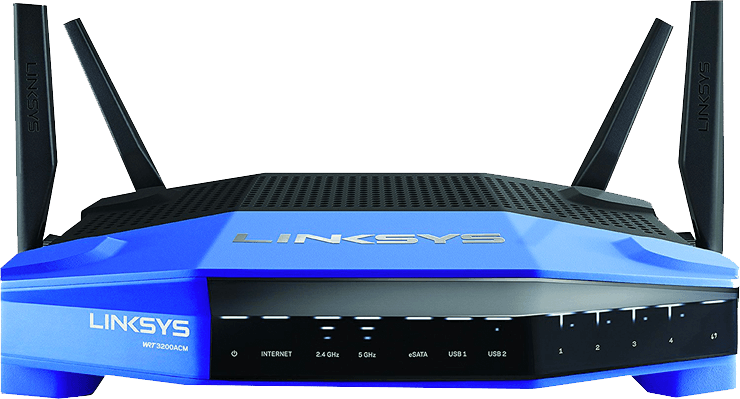Der VPN Router von Linksys mit 4 externen Antennen ist ein Gerät für anspruchsvolle Nutzer.