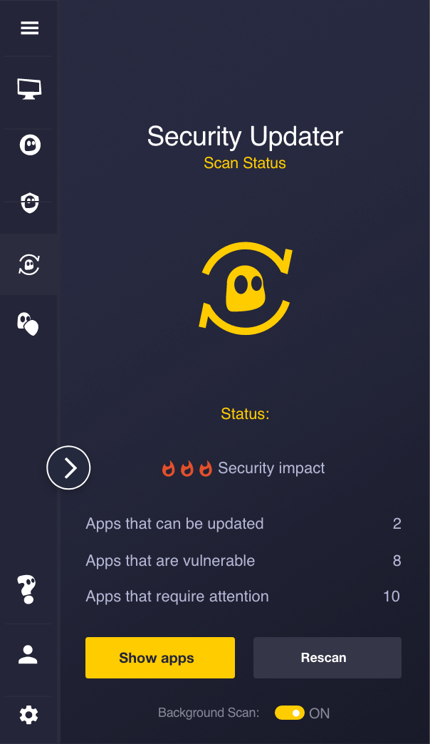 Security Updater Screenshot