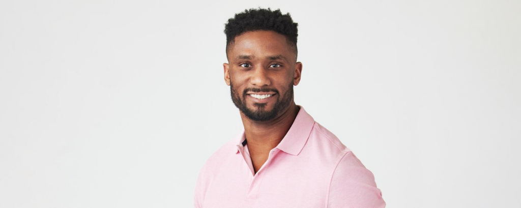 Image of Nic from season 20 of The Bachelorette.