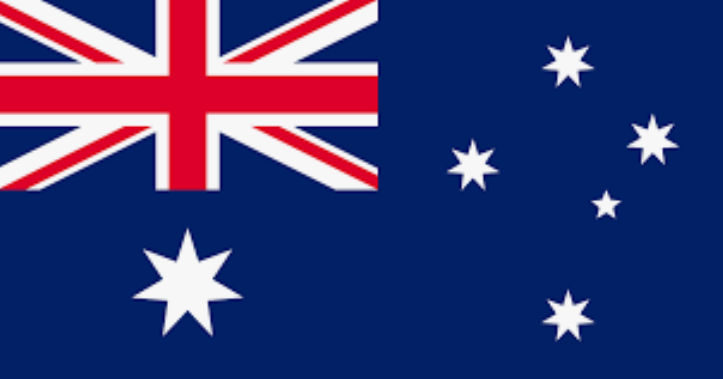 The flag of Australia