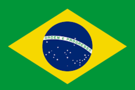 The flag of Brazil