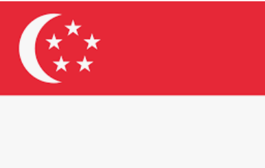 The flag of Singapore