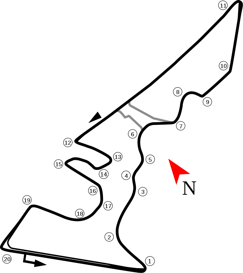 circuit formule 1 Austin